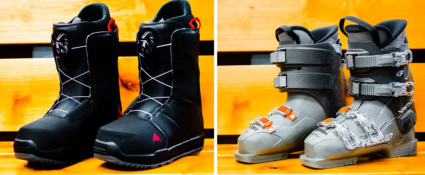 Ski / Snowboard Boot Rentals at Soda Springs Ski Resort near Lake Tahoe